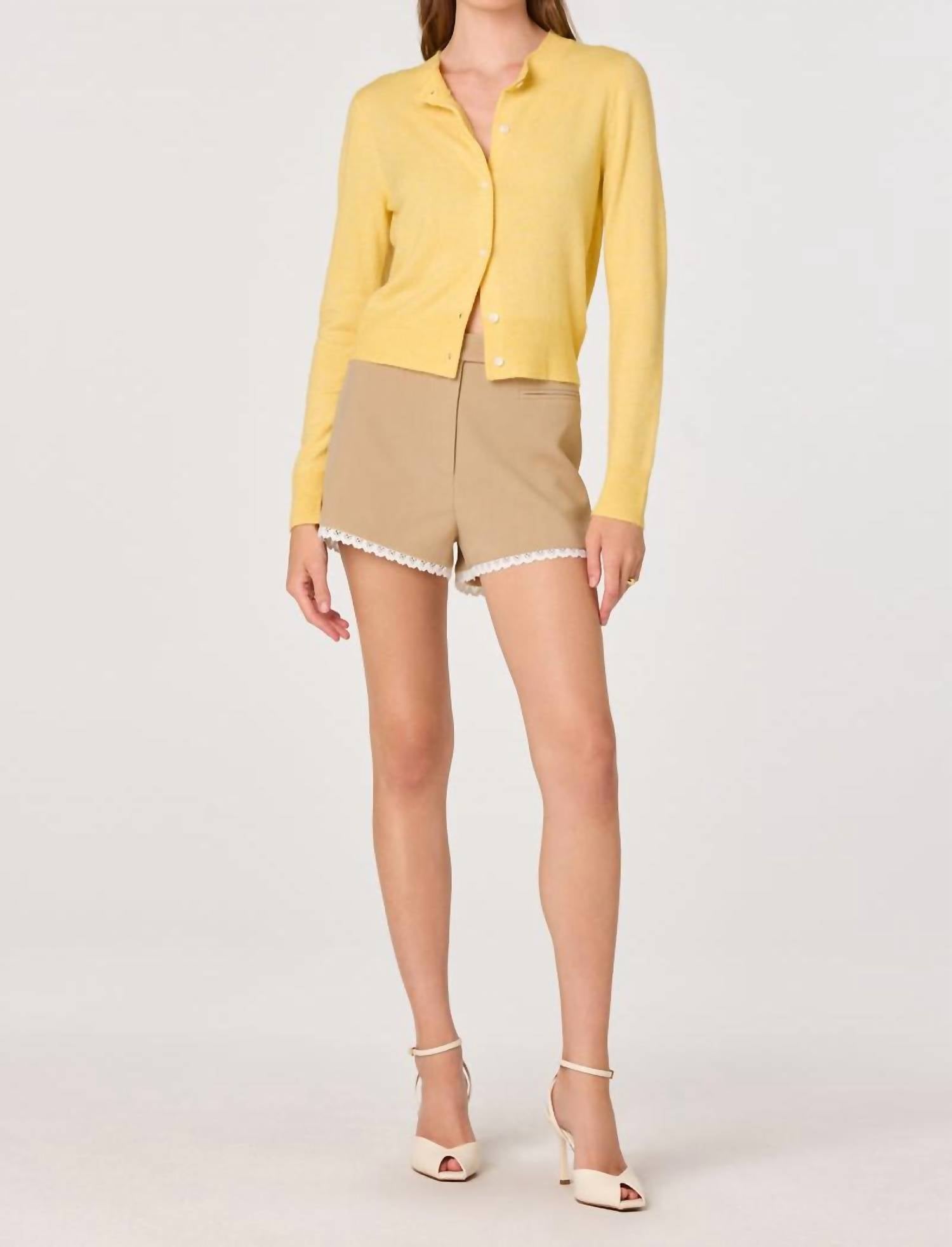 Astr - Mary Classic Button Front Cardigan