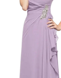 Last Dress - Strapless Chiffon Elegant Ruffle Prom Dress