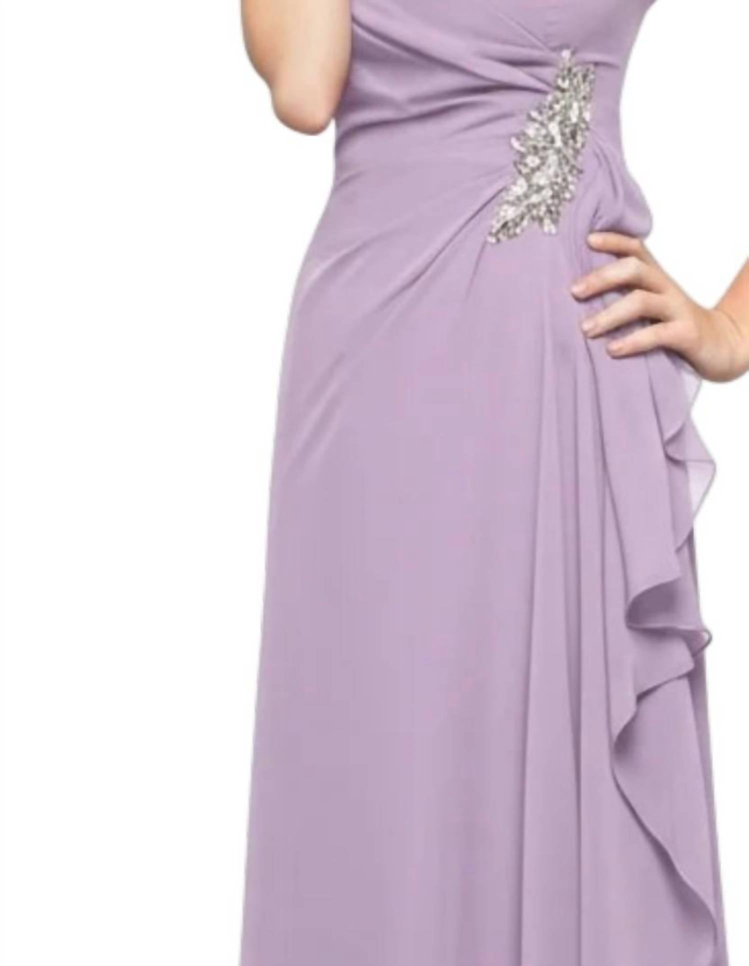 Last Dress - Strapless Chiffon Elegant Ruffle Prom Dress