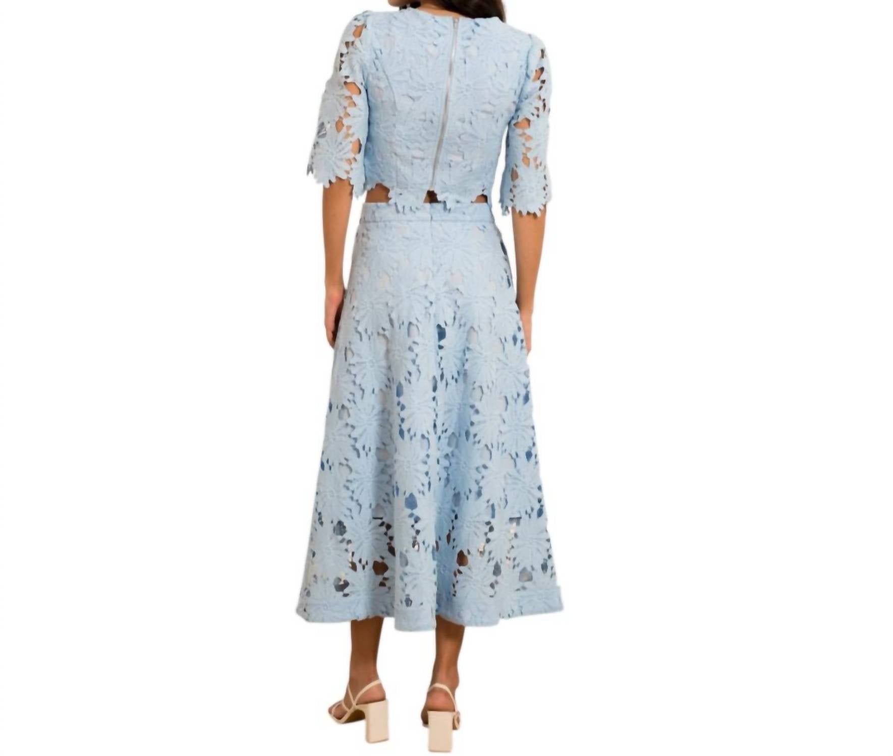 Choklate Paris - Chloé Guipure Lace Blouse