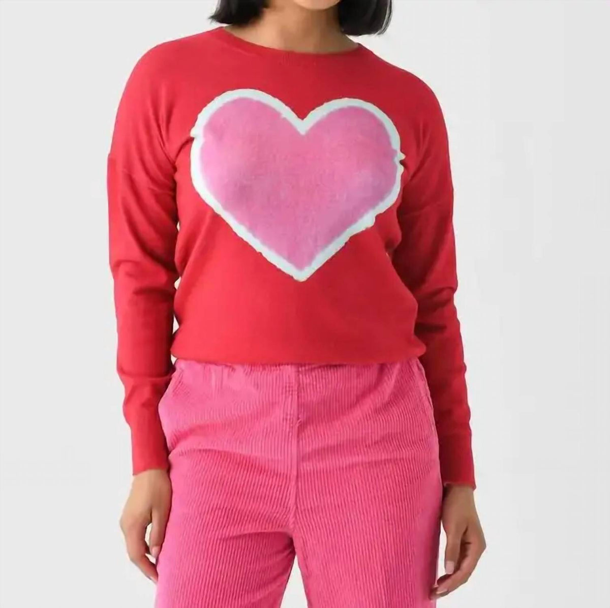 J. Society - Heart Sweater