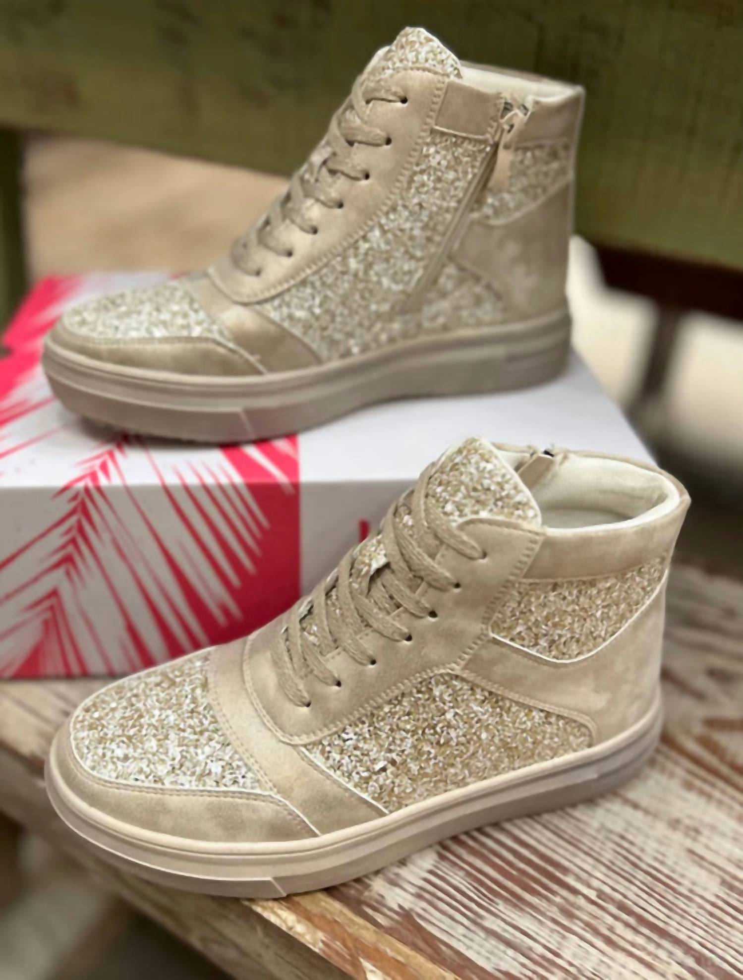 Corkys Footwear - Women's Notorious High Top Sneakers