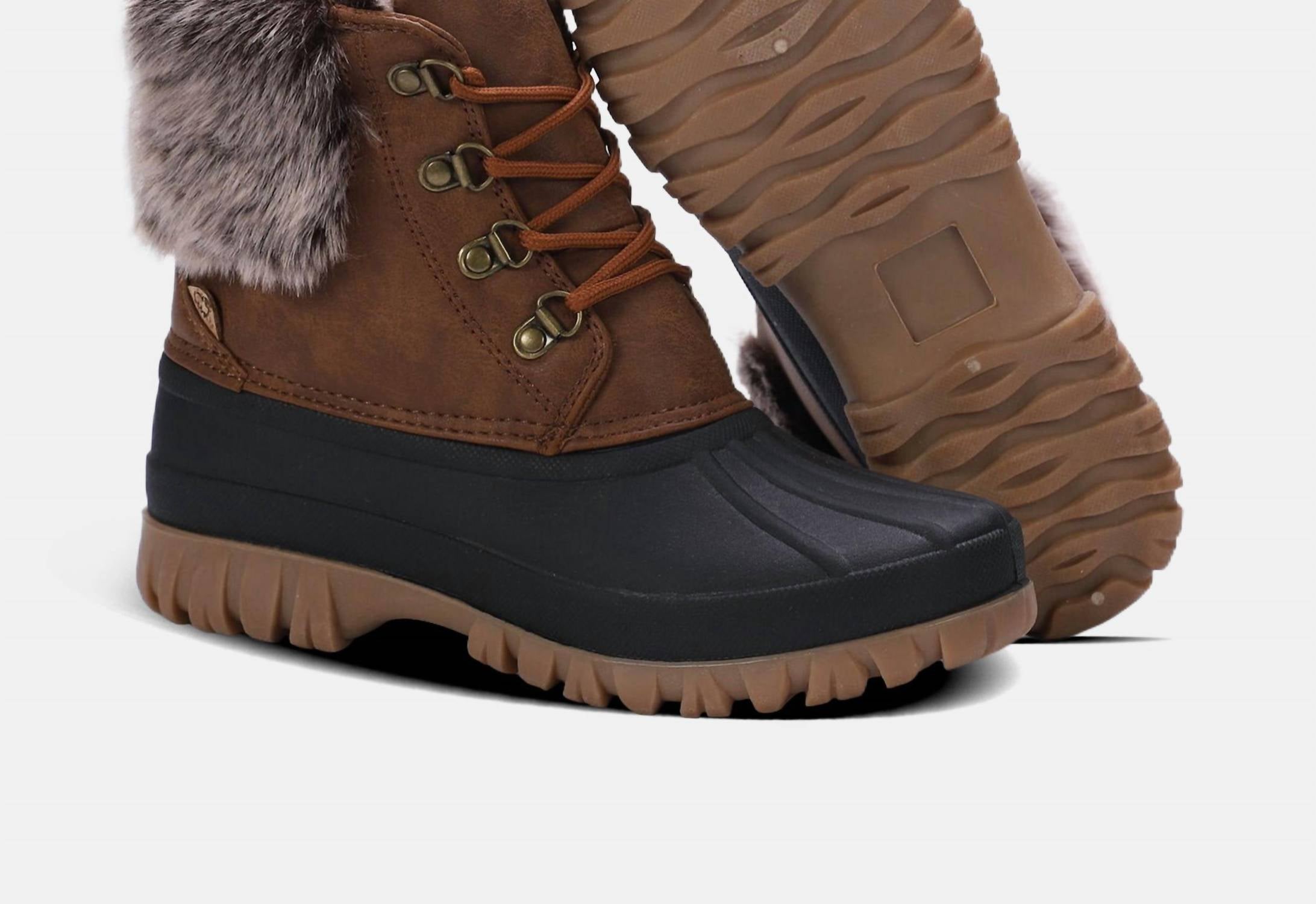 Lamo Women's Brielle Lace Up Boot in waxed chestnut - women's shoe - view 8