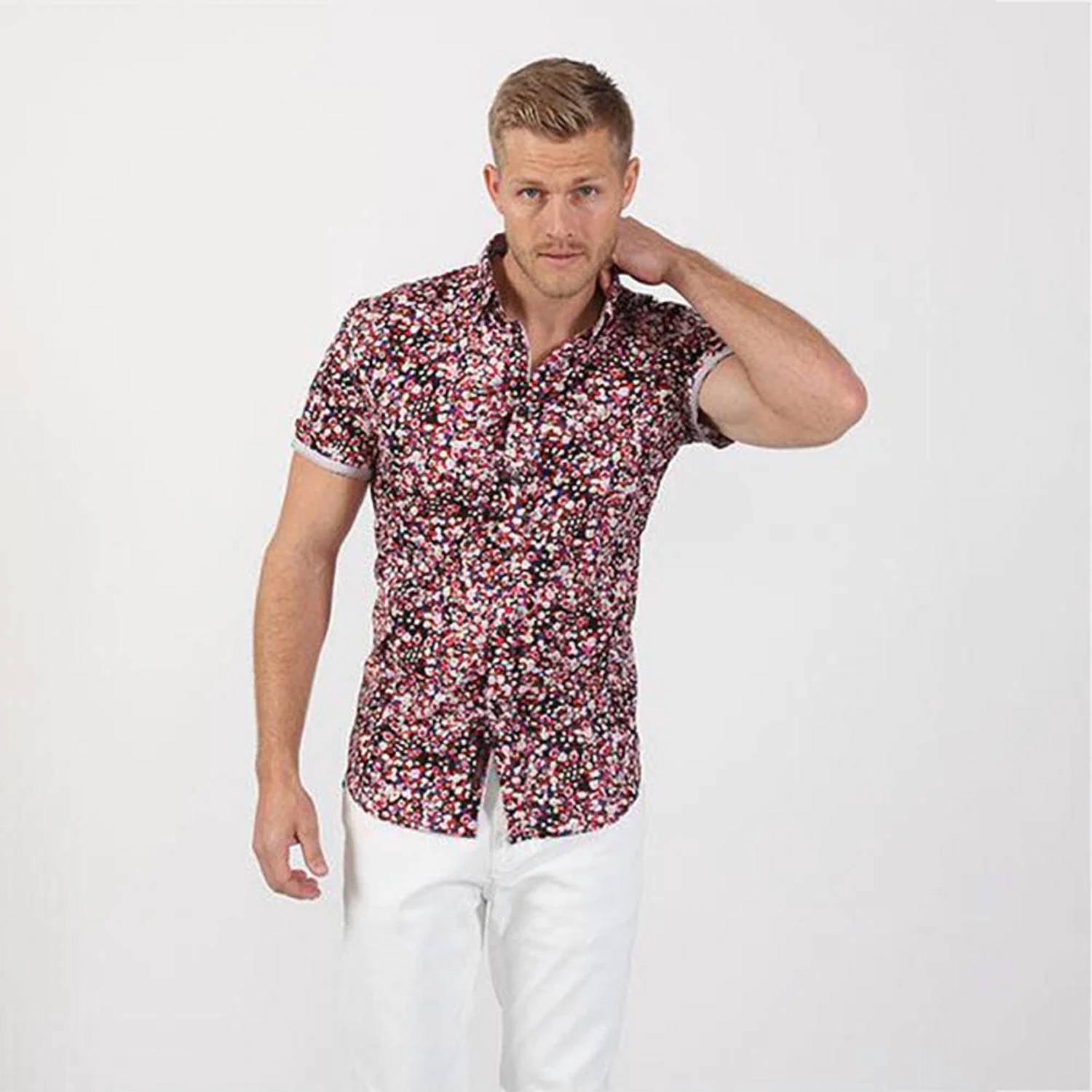 Eight X - Colorful Sparks Short Sleeve Shirt