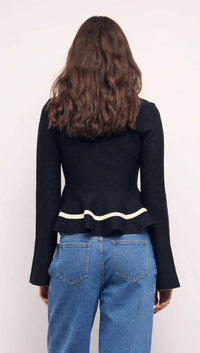 Minkpink - Emilie Peplum Knit Top