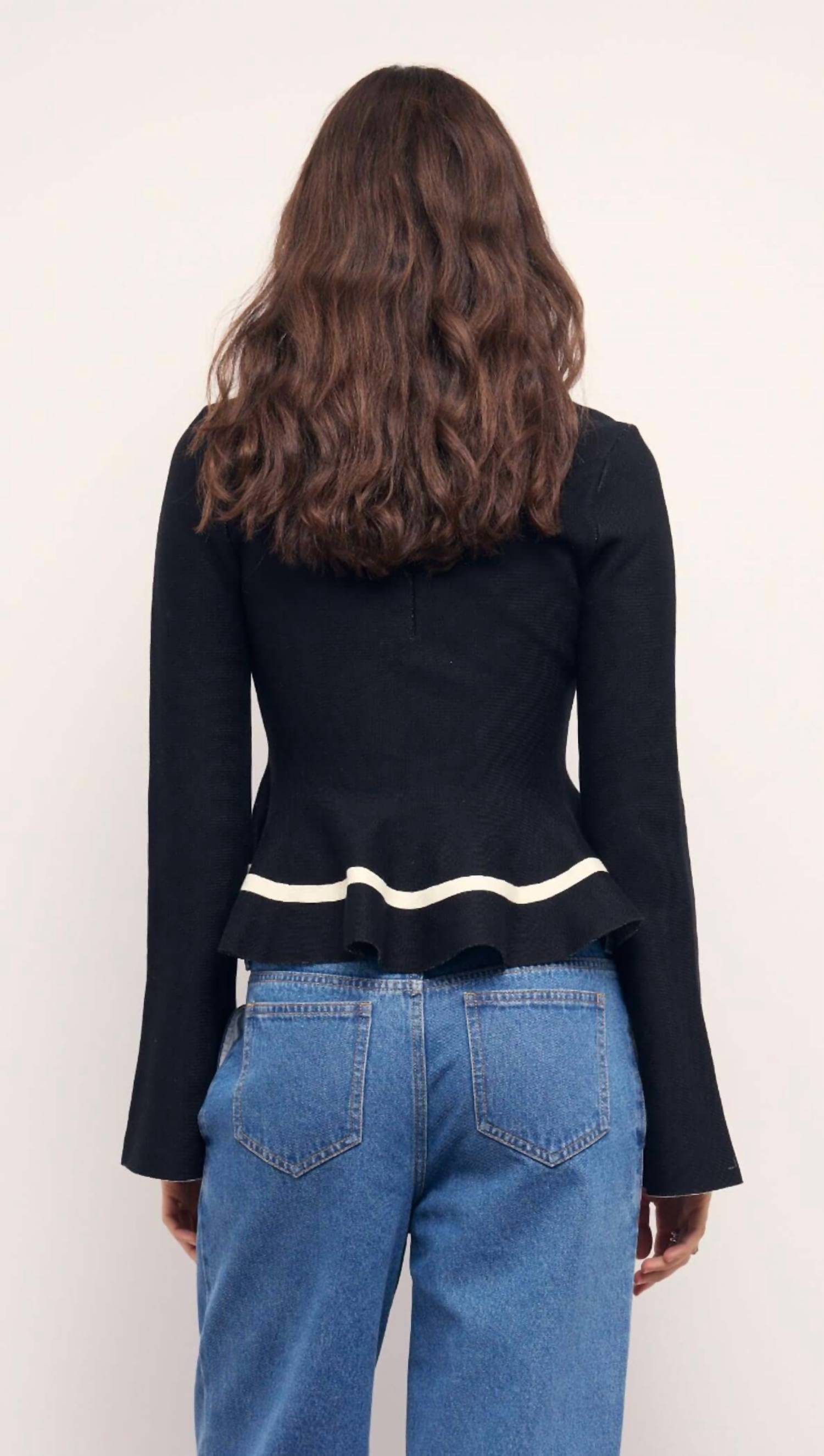 Minkpink - Emilie Peplum Knit Top