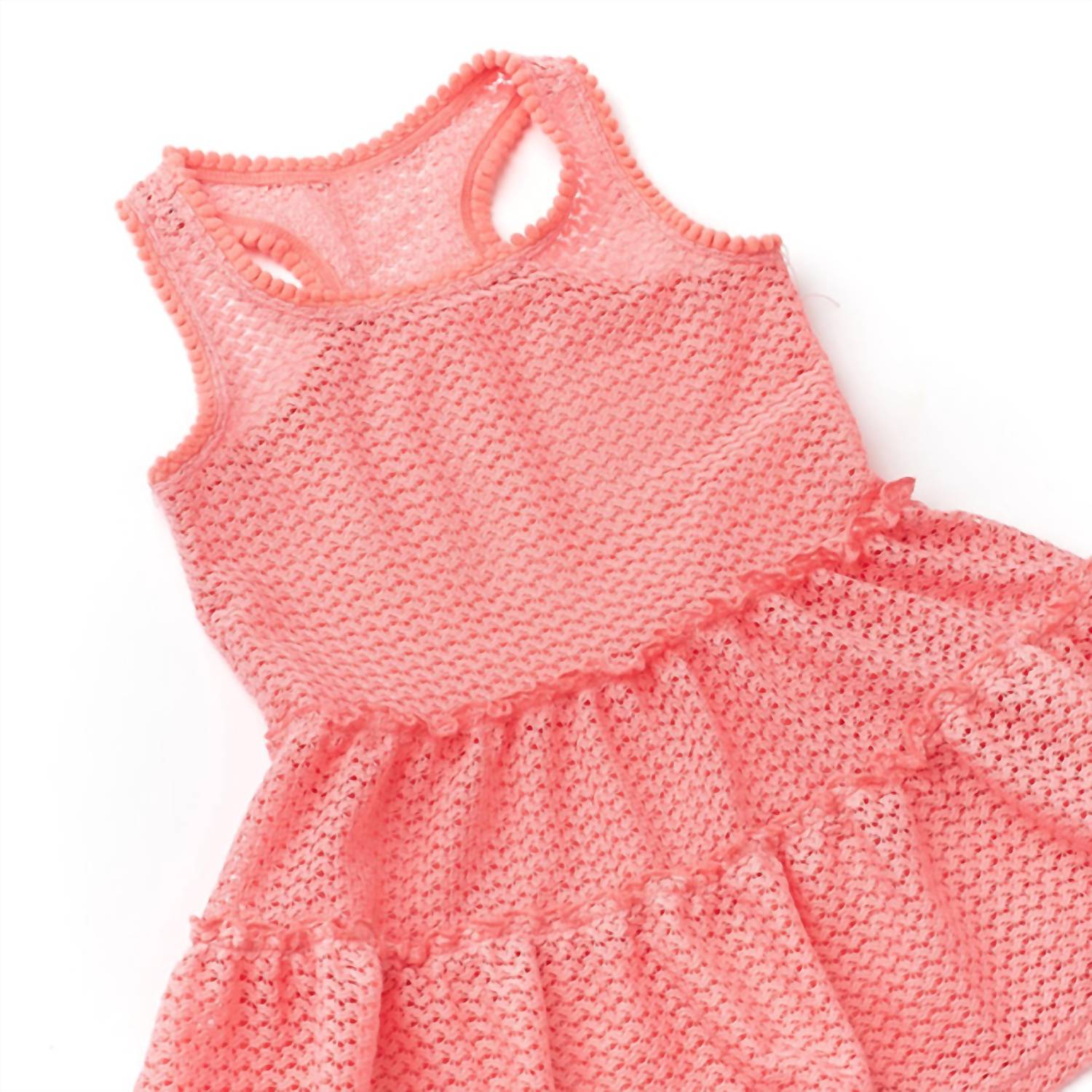 Shade Critters - Girl's Crochet Tank Cover Up Dress