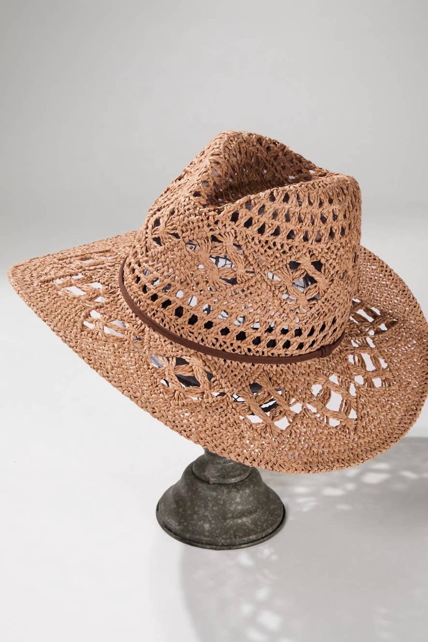 Urbanista - Women's Handwoven Open-weave Panama Hat
