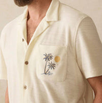 Faherty - Short-sleeve Cabana Towel Terry Shirt