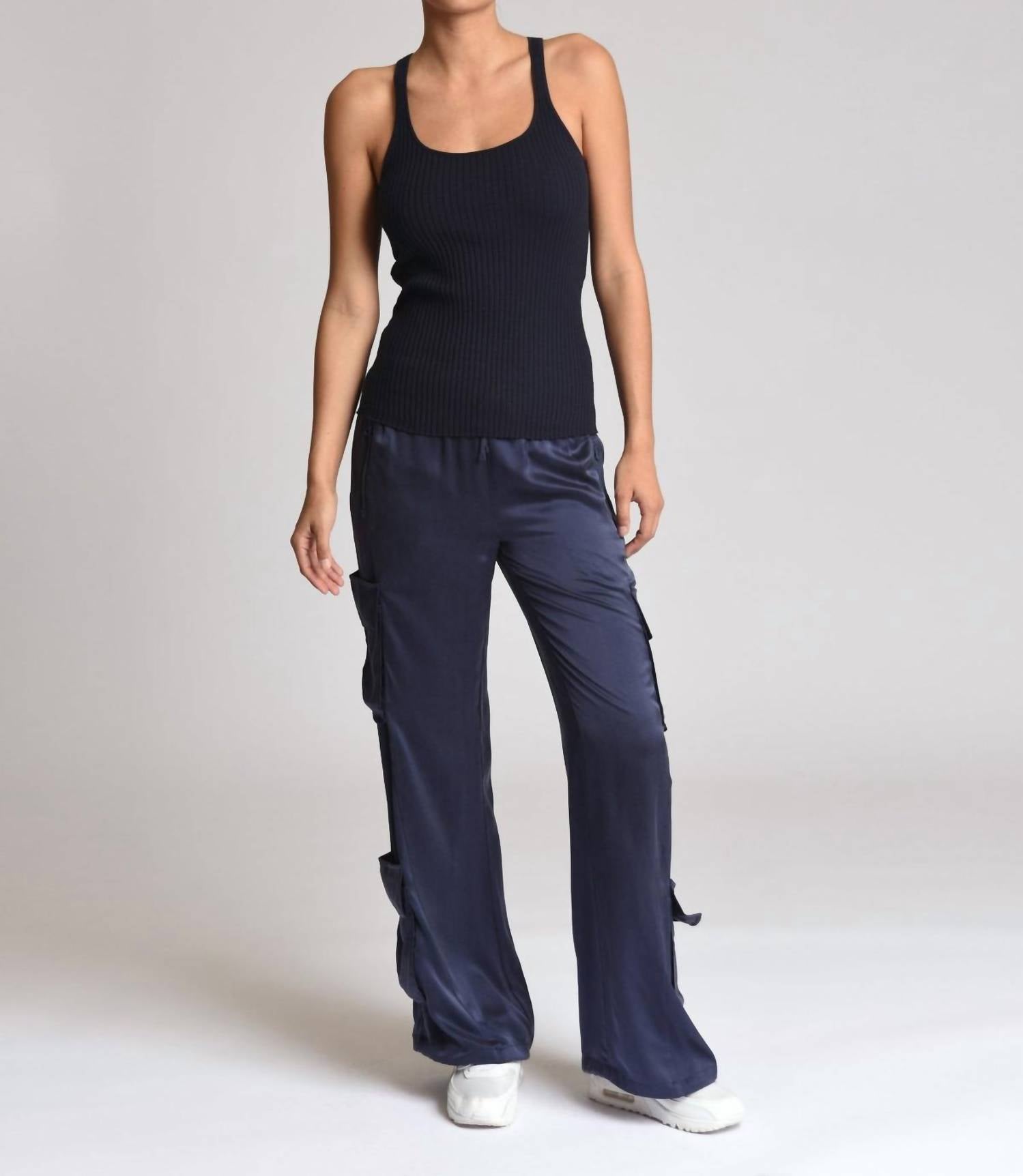 Blanc Noir - Color Block Tank Top