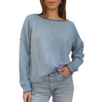 Wishlist - Brushed Contrast Boat Neck Sweater