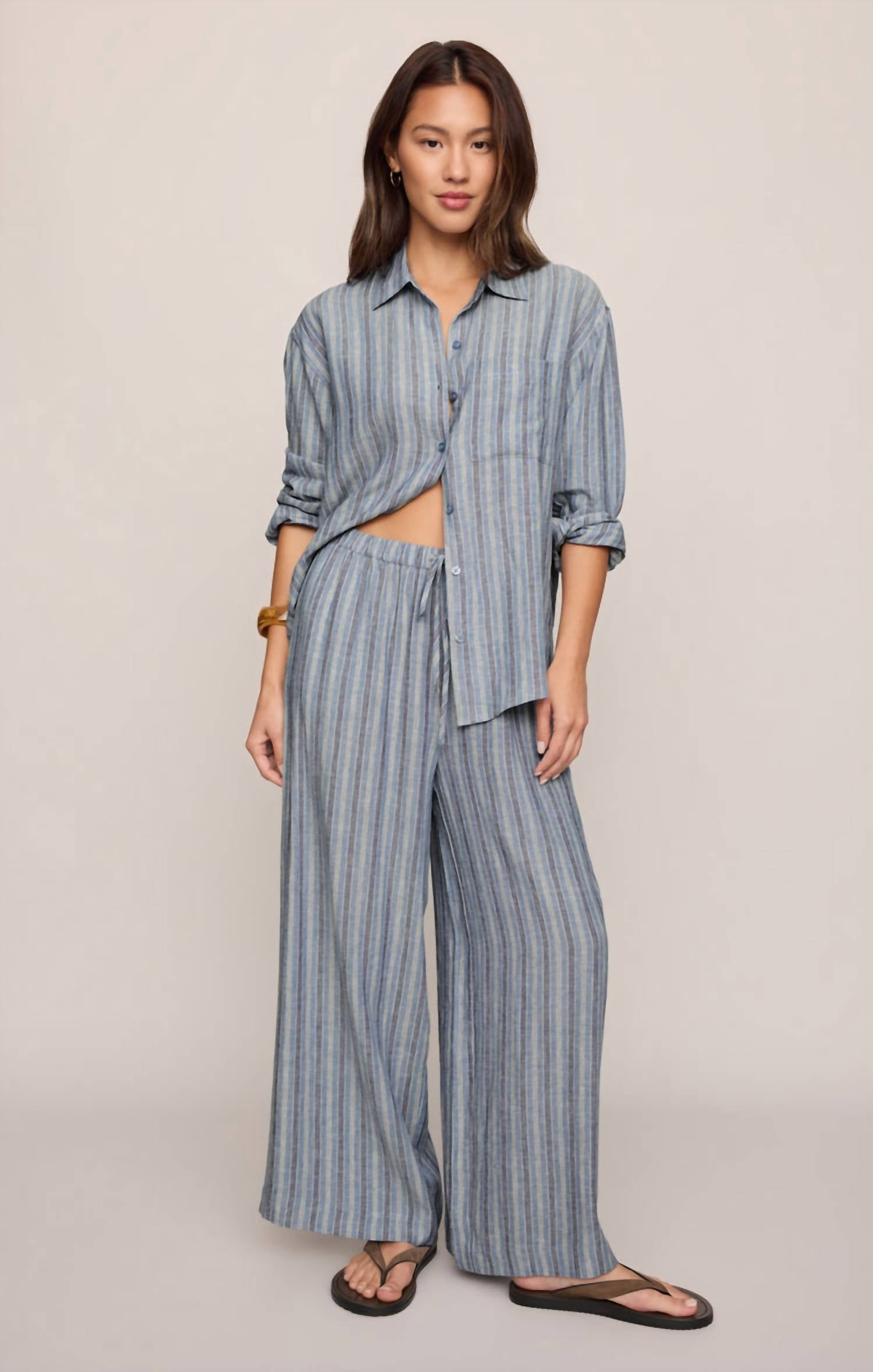 Z Supply - Perfect Striped Linen Pants