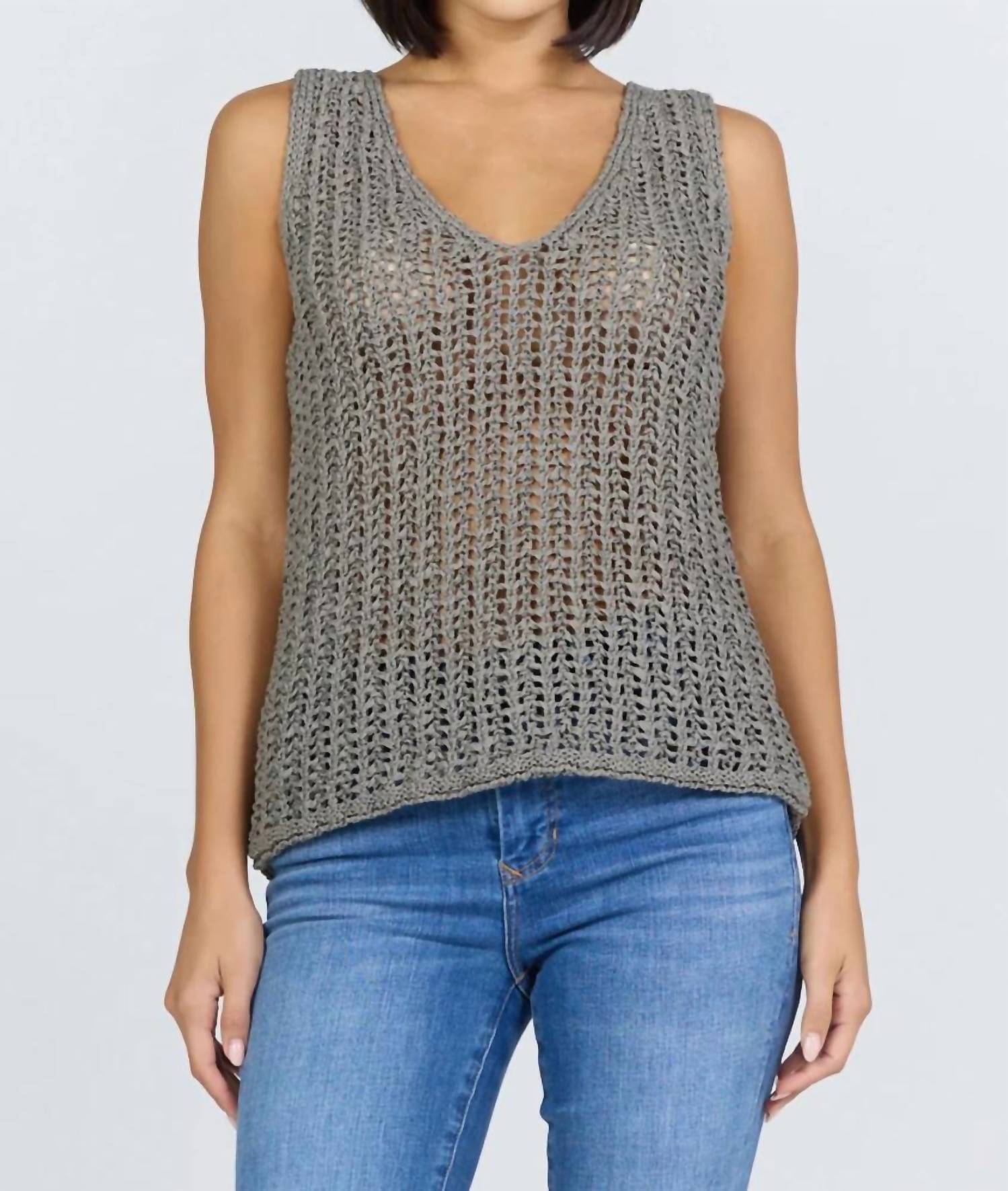 Dear John Denim - Alyssa Crochet Knit Top
