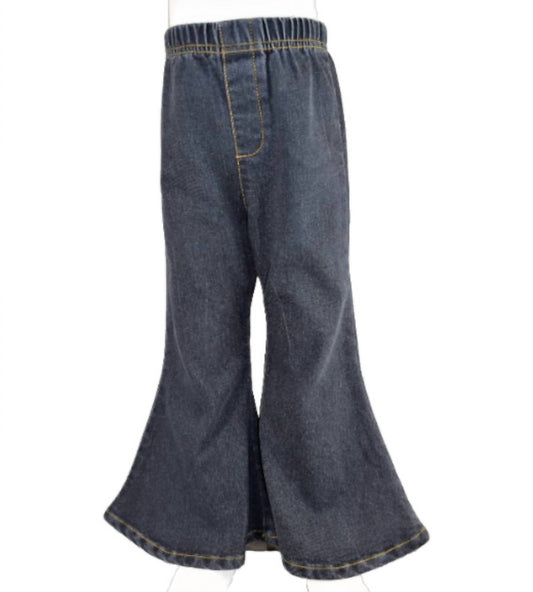 Ml Kids - Elastic Waist Flare Jeans