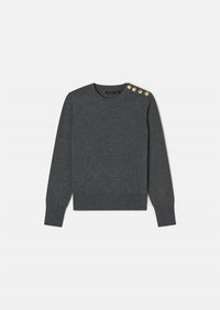 Tara Jarmon - Prunette Pull On Wool Sweater