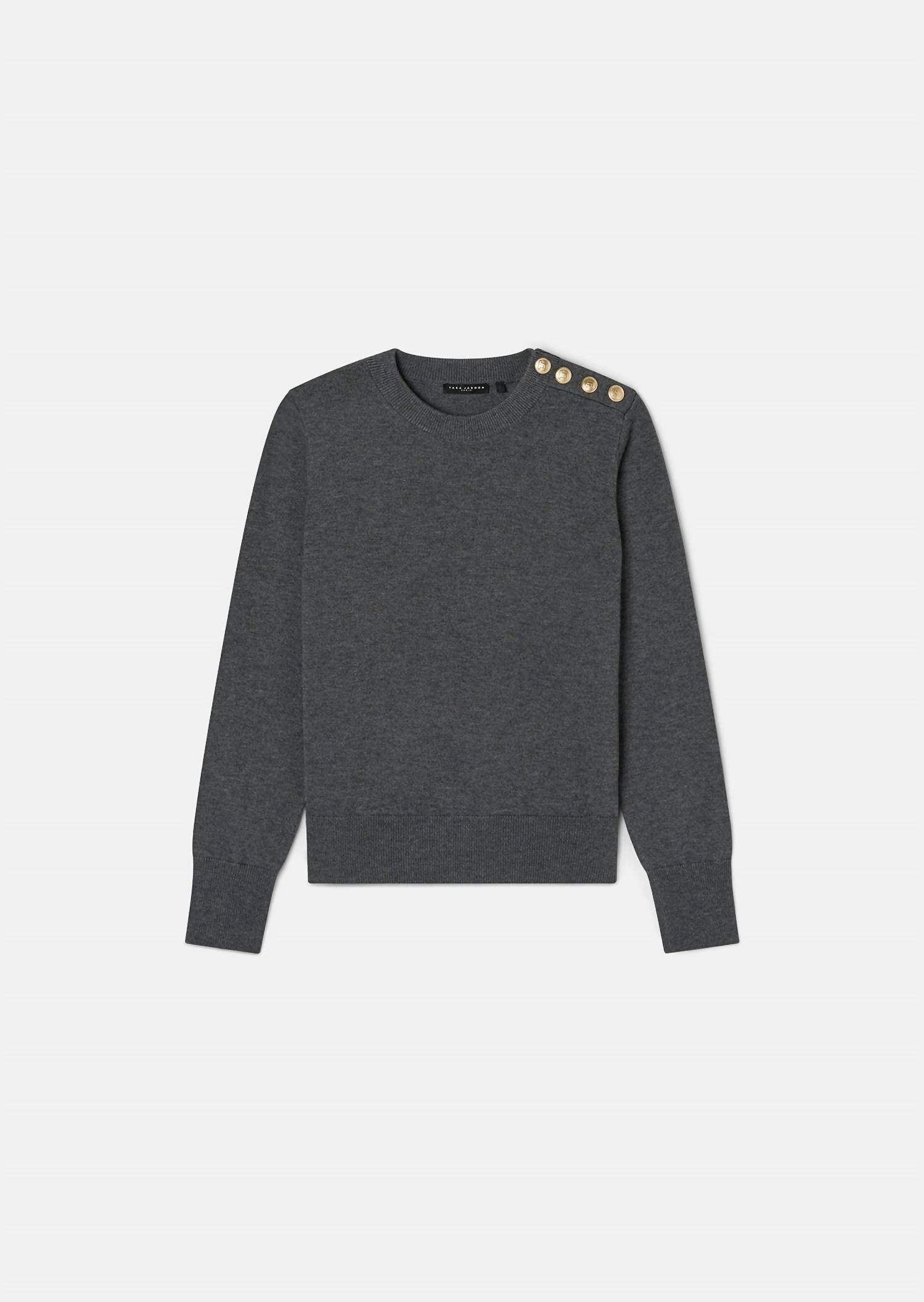 Tara Jarmon - Prunette Pull On Wool Sweater