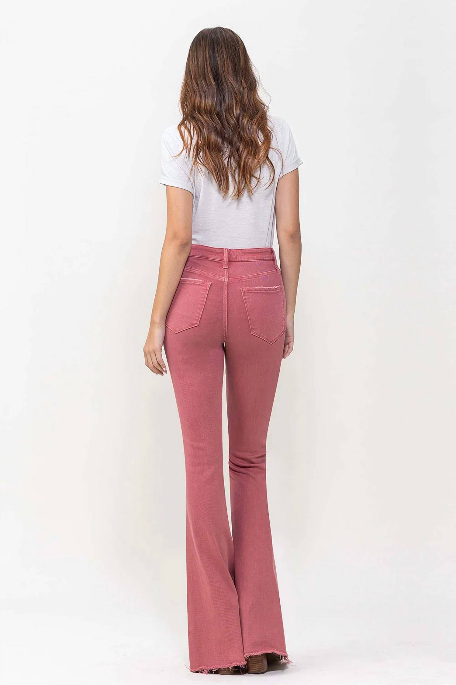 Vervet By Flying Monkey - High Rise Super Flare Jean