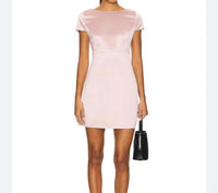 Line And Dot - Alisa Satin Mini Dress