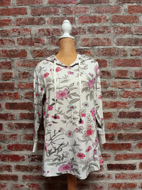 Keren Hart - Women's Floral Hoodie