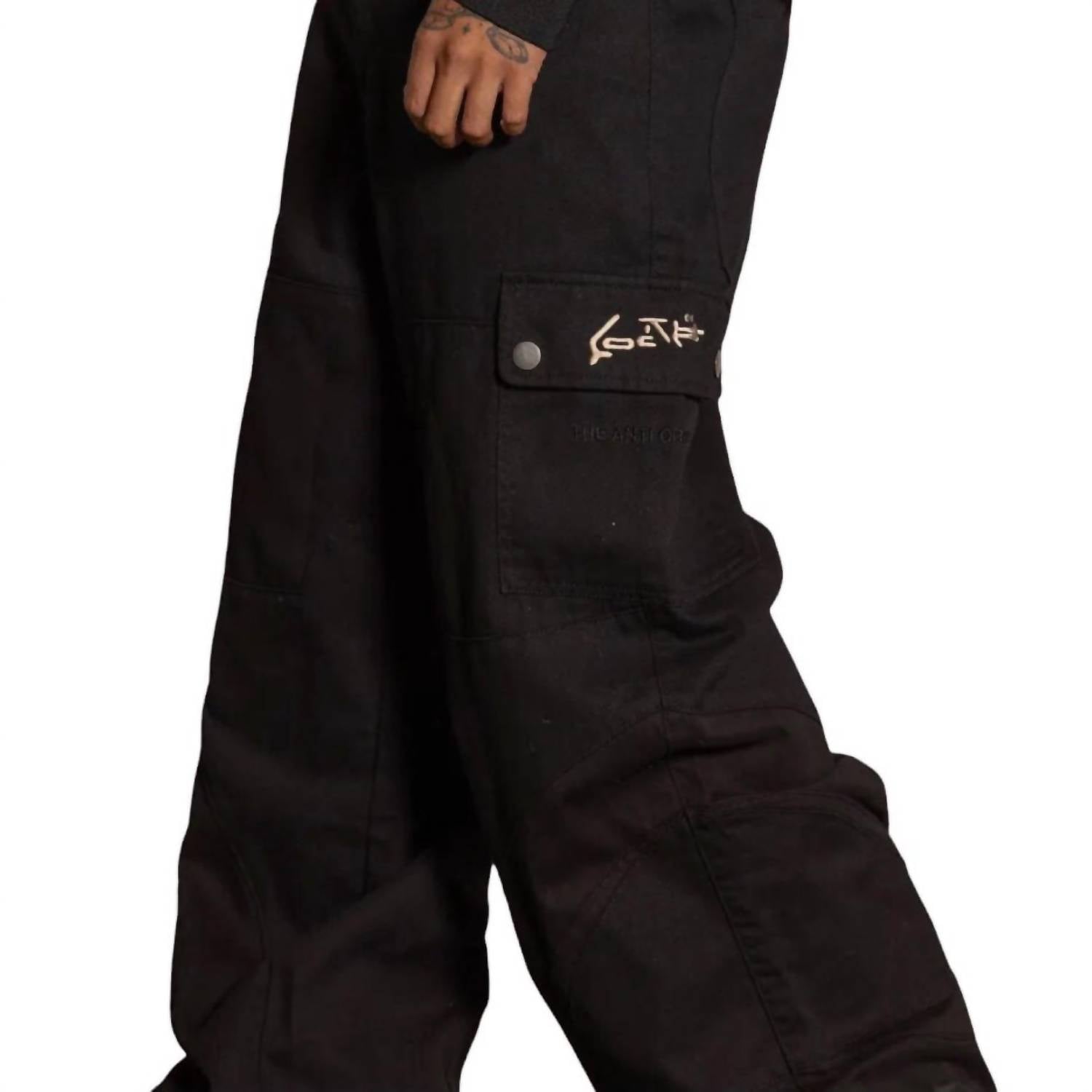 Loiter Anti Flow Cargo Pants in black - men's pants - view 5