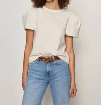 Sanctuary - Pleated Crew Neck Tee