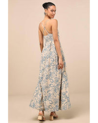 Lulus - Angelika Floral Sleeveless Midi Dress