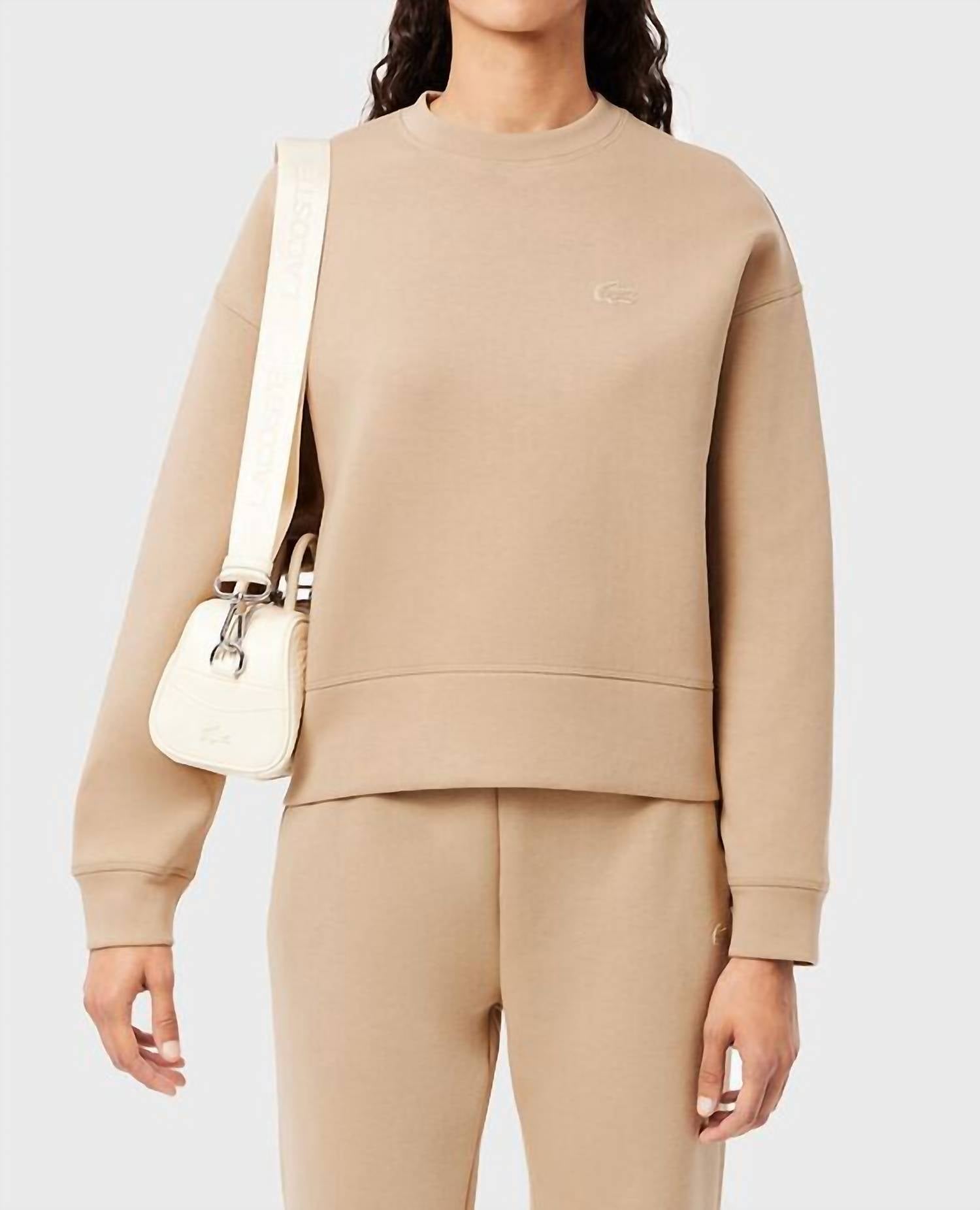 Lacoste - Oversized Cotton Sweatshirt