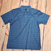 F/X Fusion Men's Short Sleeve Top in teal - men's t-shirt
