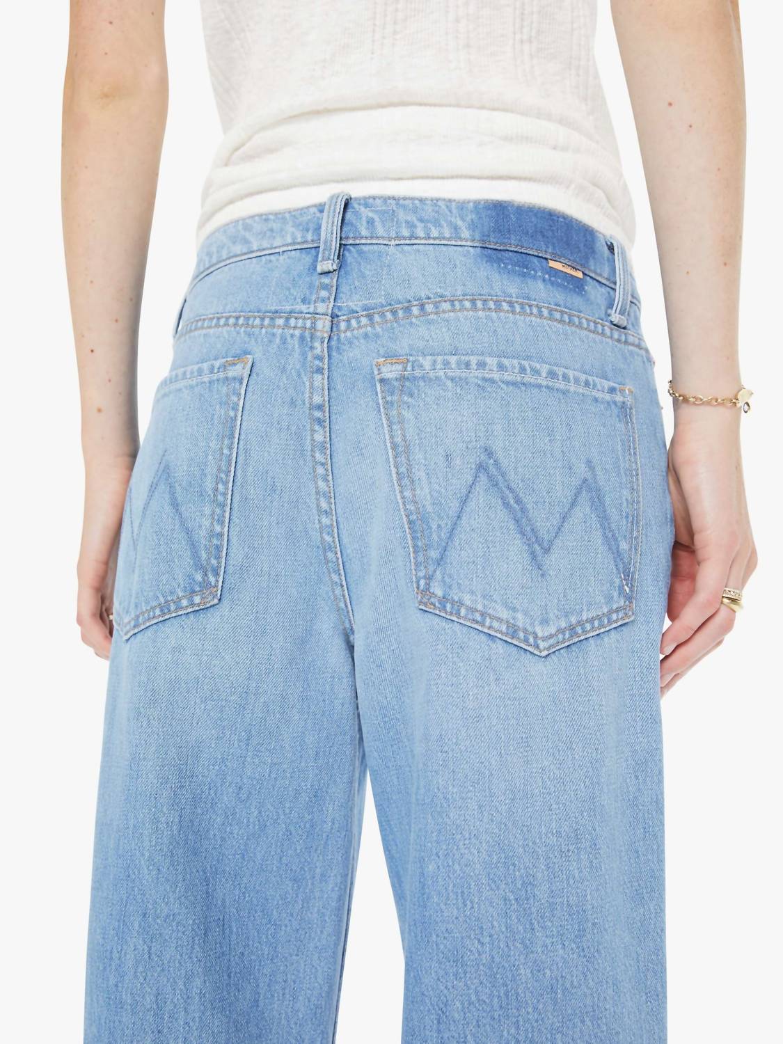 Mother - Rerun Zip Sneak Jeans