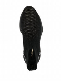 Salvatore Ferragamo - Women's Gardena Sock Ankle Sneakers