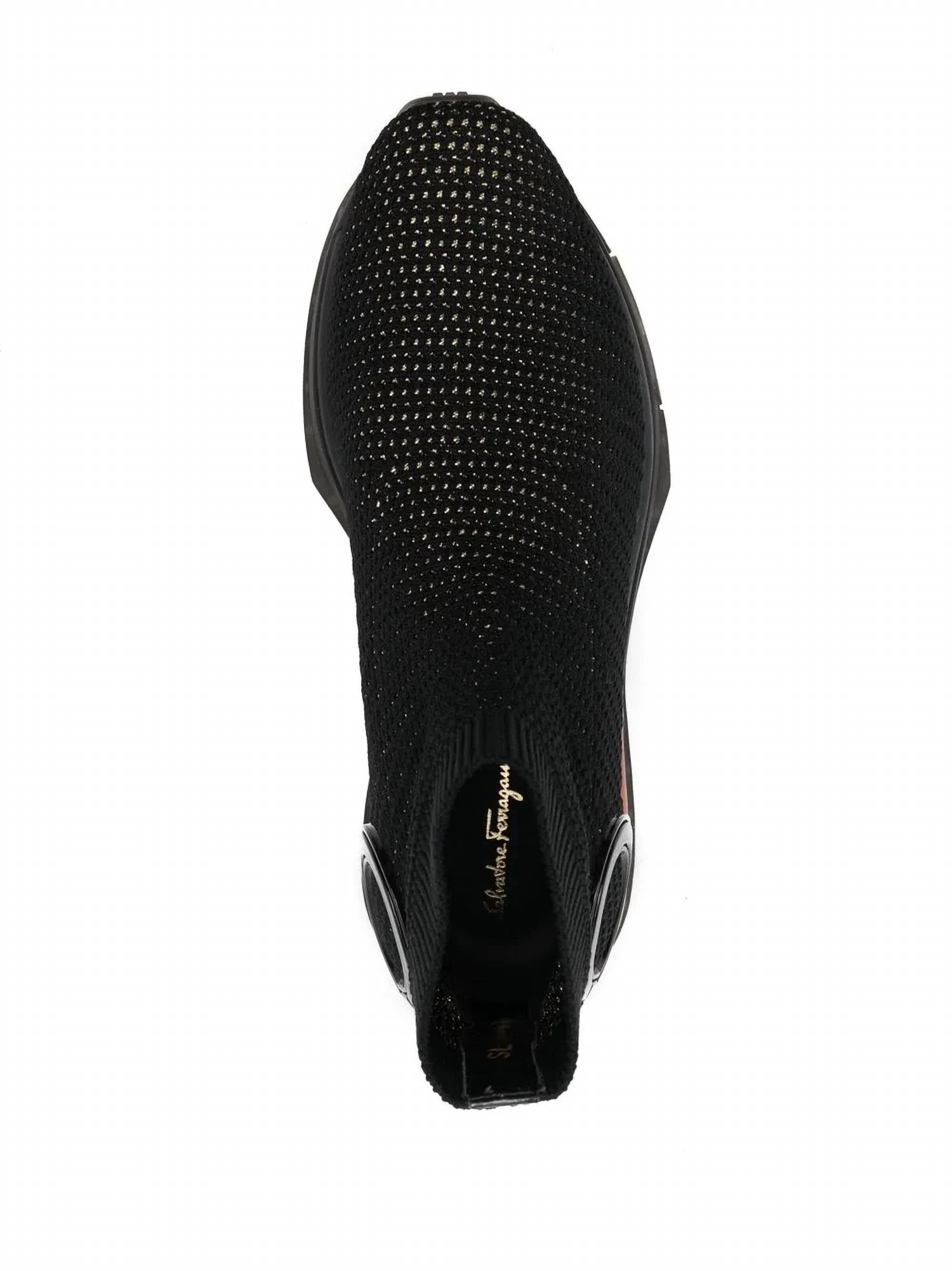 Salvatore Ferragamo - Women's Gardena Sock Ankle Sneakers