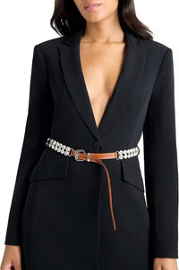 Cinq A Sept - DOUBLE RHINESTONE BELT CHEYENNE DRESS