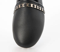Salvatore Ferragamo - Women's Flat Leather Loafers