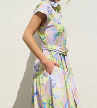 Dress Forum - Floral Radiance Shirt Dress
