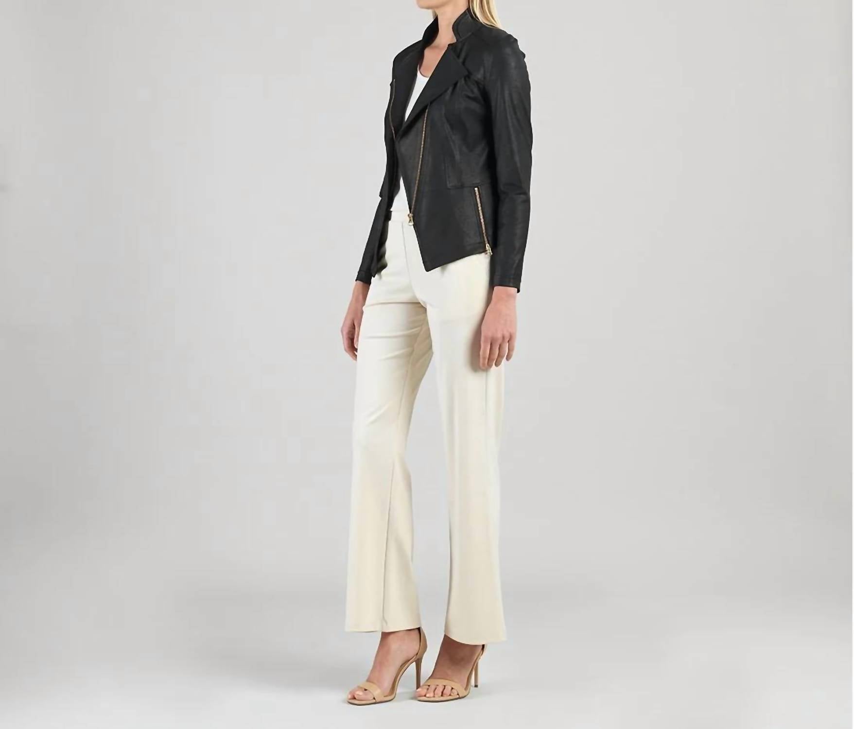 Clara Sun Woo - Liquid Leather Signature Jacket