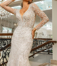Kitty Chen Couture - Allison Fit And Flare Gown