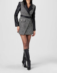 Toccin - Women's Tara Safari Wrap Mini Dress