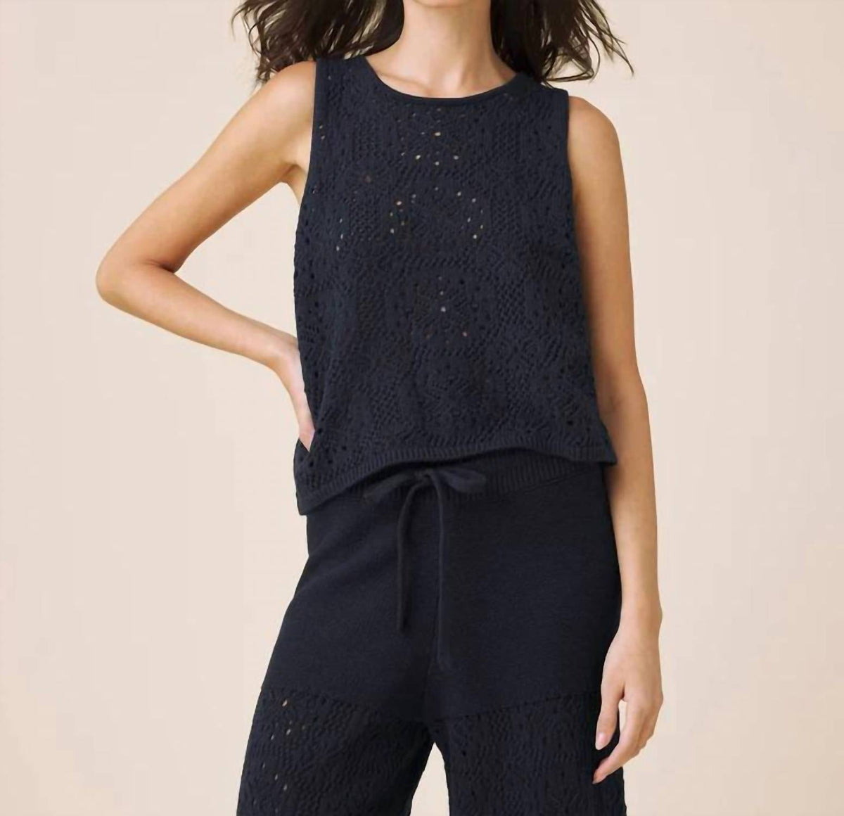 Splendid - Beckham Crochet Sweater Tank