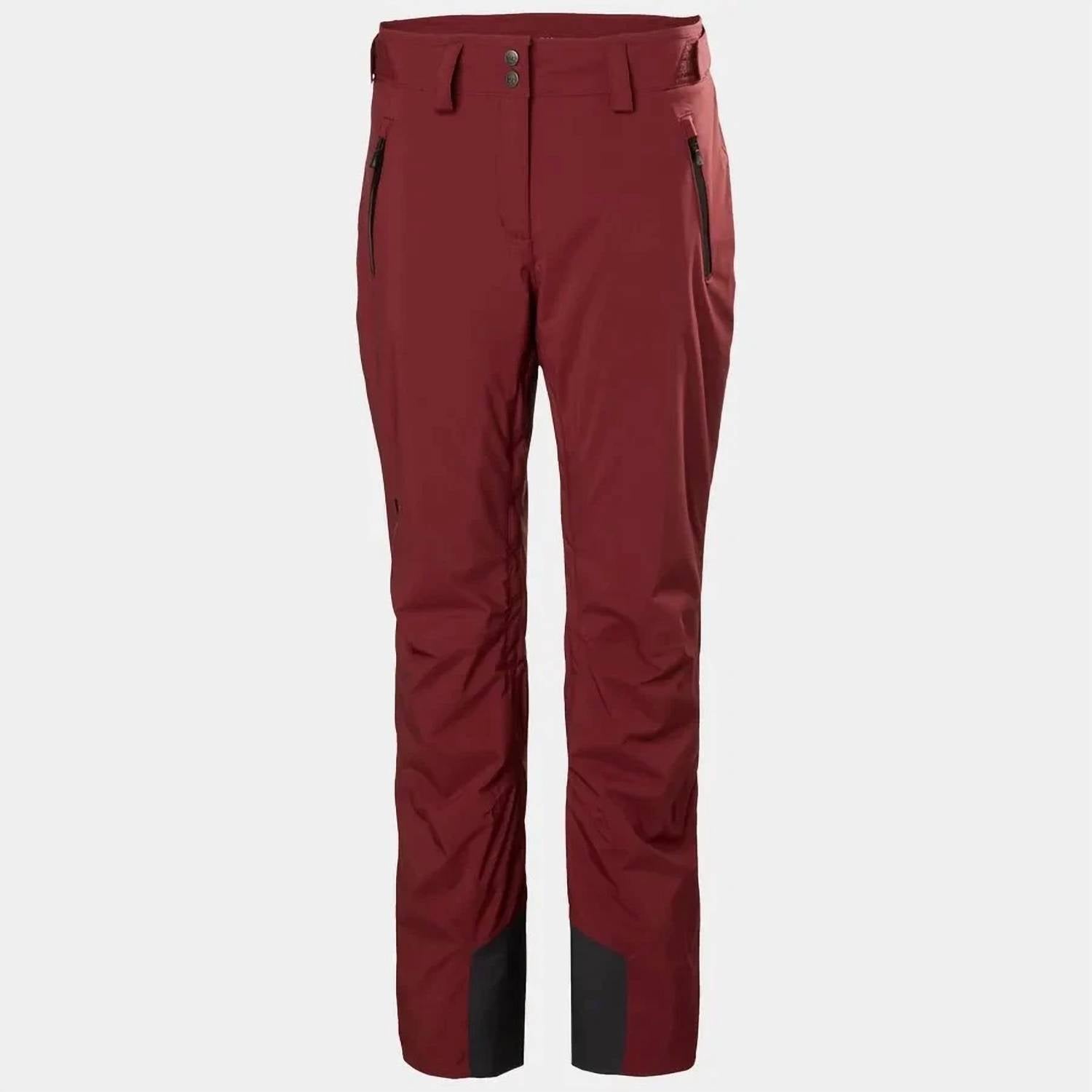 Helly Hansen Women's Insulated Legendary Pants in mars red - women's pants