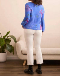Tribal - Fuzzy Long Sleeve Sweater