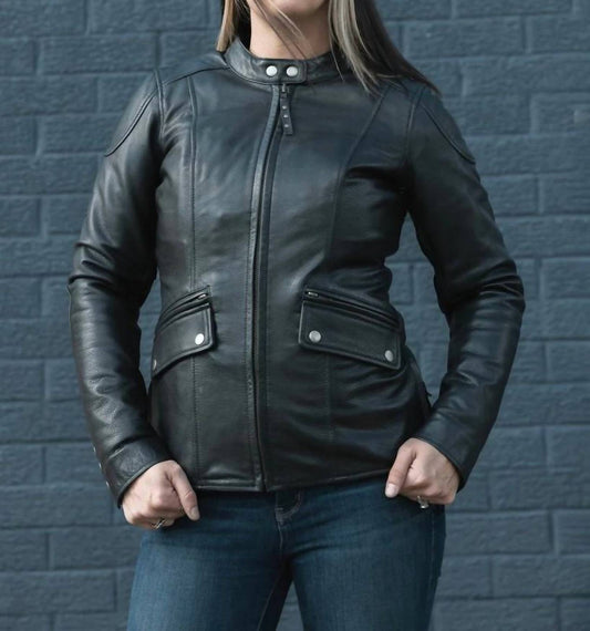 First Mfg Co. - Jewel Motorcycle Leather Jacket