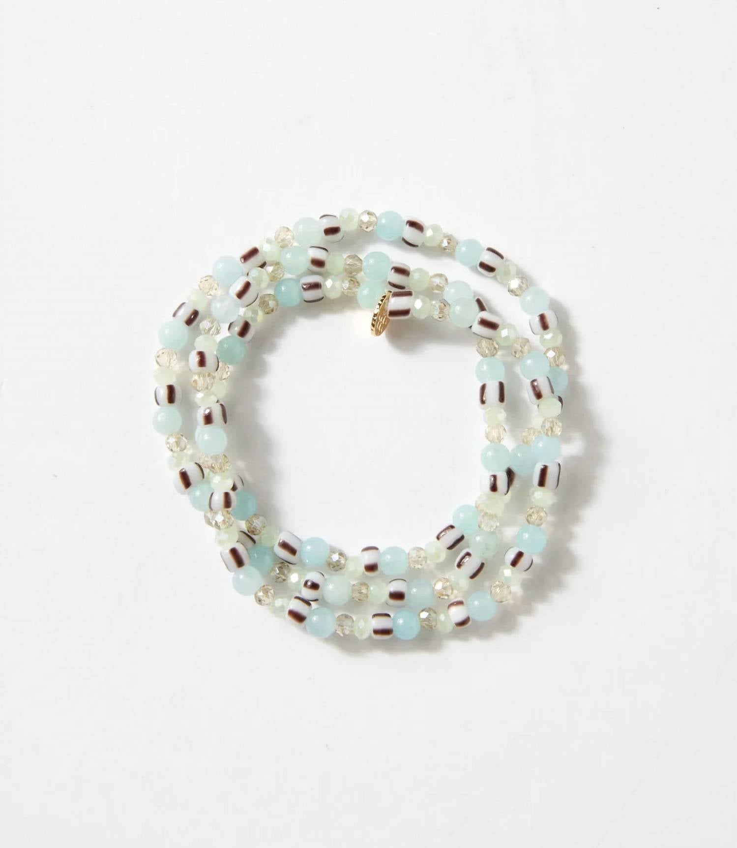 Marlyn Schiff - Women's Glass Bead Wrap Bracelet