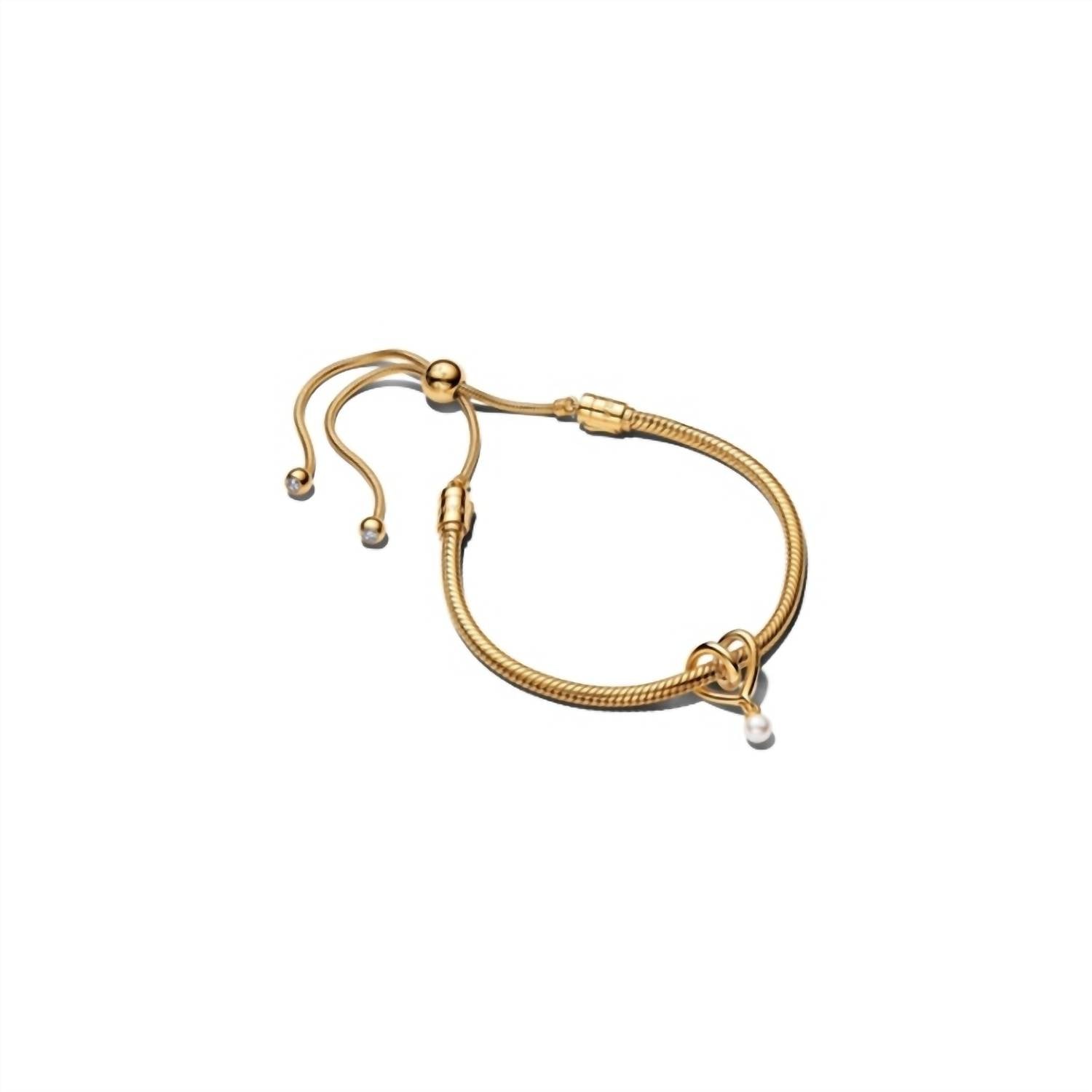 Pandora - Golden Heart Bracelet Gift Set