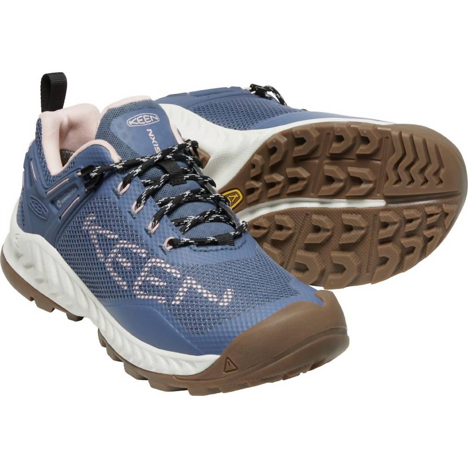 Keen Women's Nxis Evo Waterproof Sneaker in vintage indigo peachy keen - women's sneaker - view 4