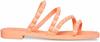 STEVE MADDEN Women's Skyler Strappy Slide Sandal in peach - women's sandal