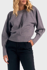 Elan - Long Sleeve Twist Sweater