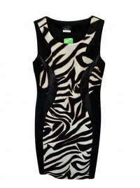 Bali Corp. - Women Zebra Print Panel Mini Dress