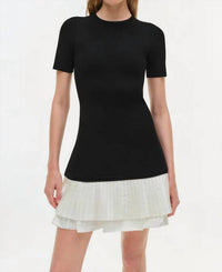 Simkhai - Lorin Taffeta Knit Mini Dress