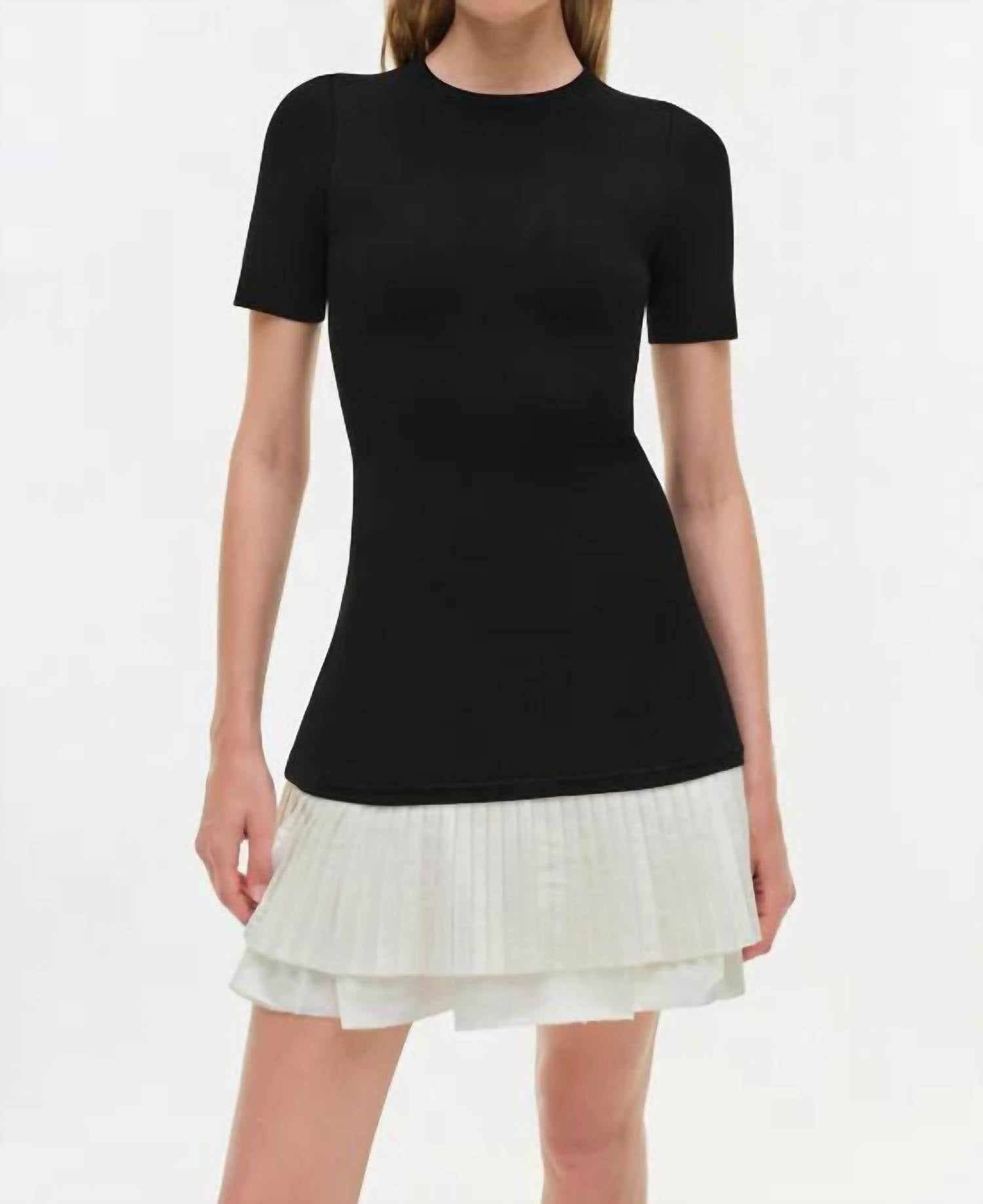 Simkhai - Lorin Taffeta Knit Mini Dress