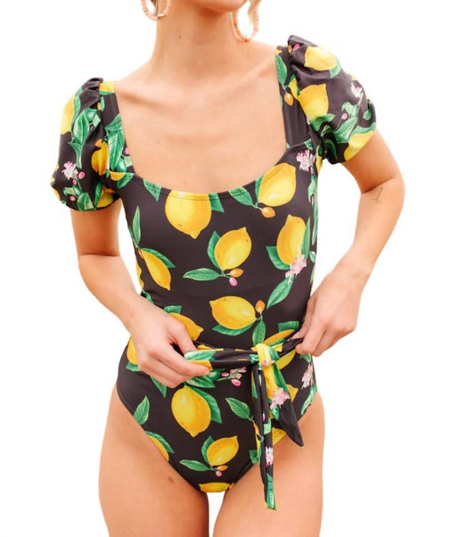 Marina West Swim - Lemon Drop Swimsuit